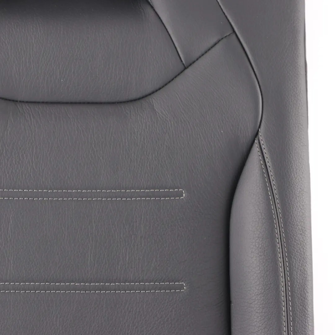 Seat Backrest Mercedes W177 Rear Right O/S Back Rest Cover Black Leather - SKU A1779204901 - Part number A1779204901