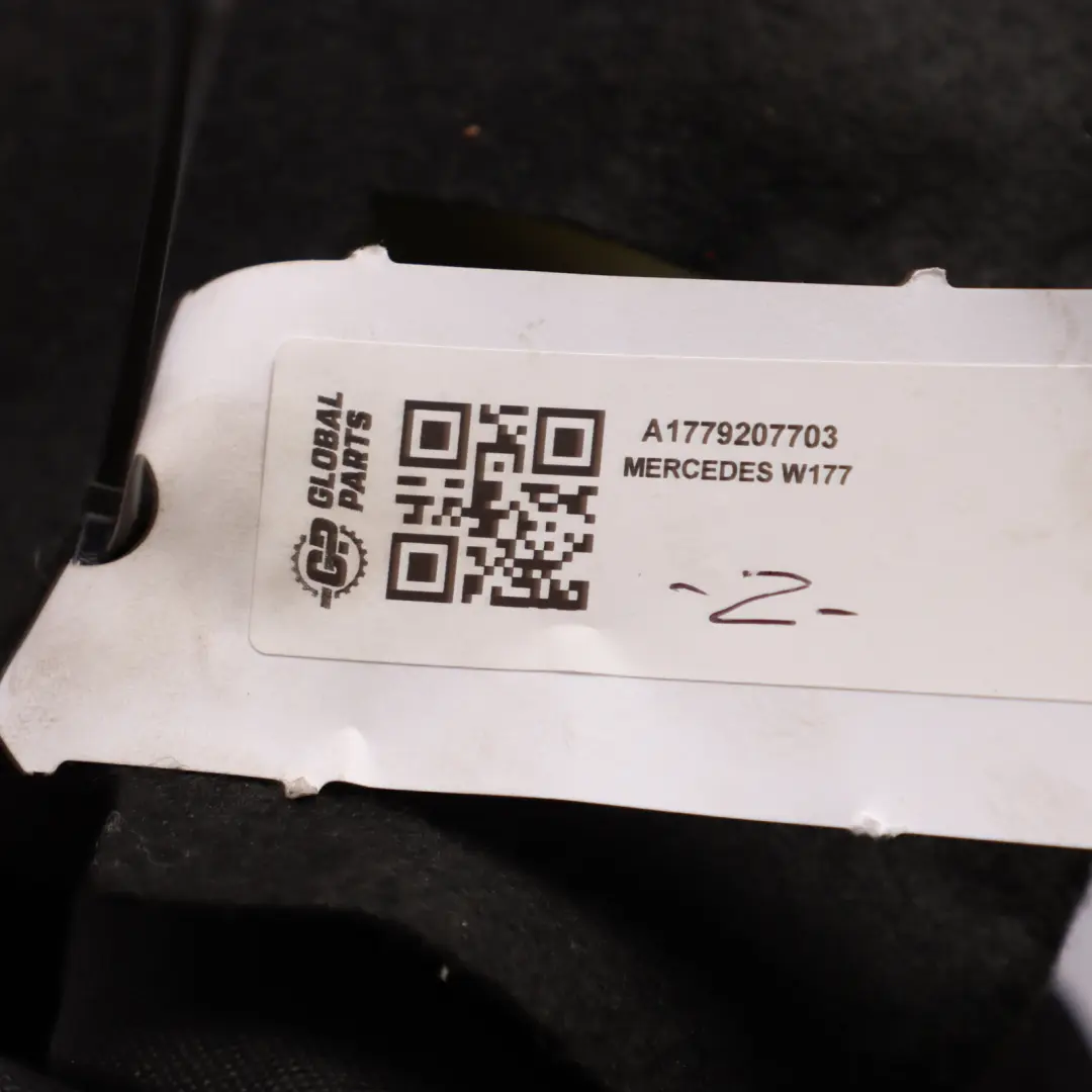 Bench Couch Covering Cover Leather Black Red to Mercedes W177 Rear Seat with Part number A1779207703 Mercedes W177 Rear Seat Bench Couch Covering Cover Leather Black Red - SKU A1779207703 - Part number A1779207703