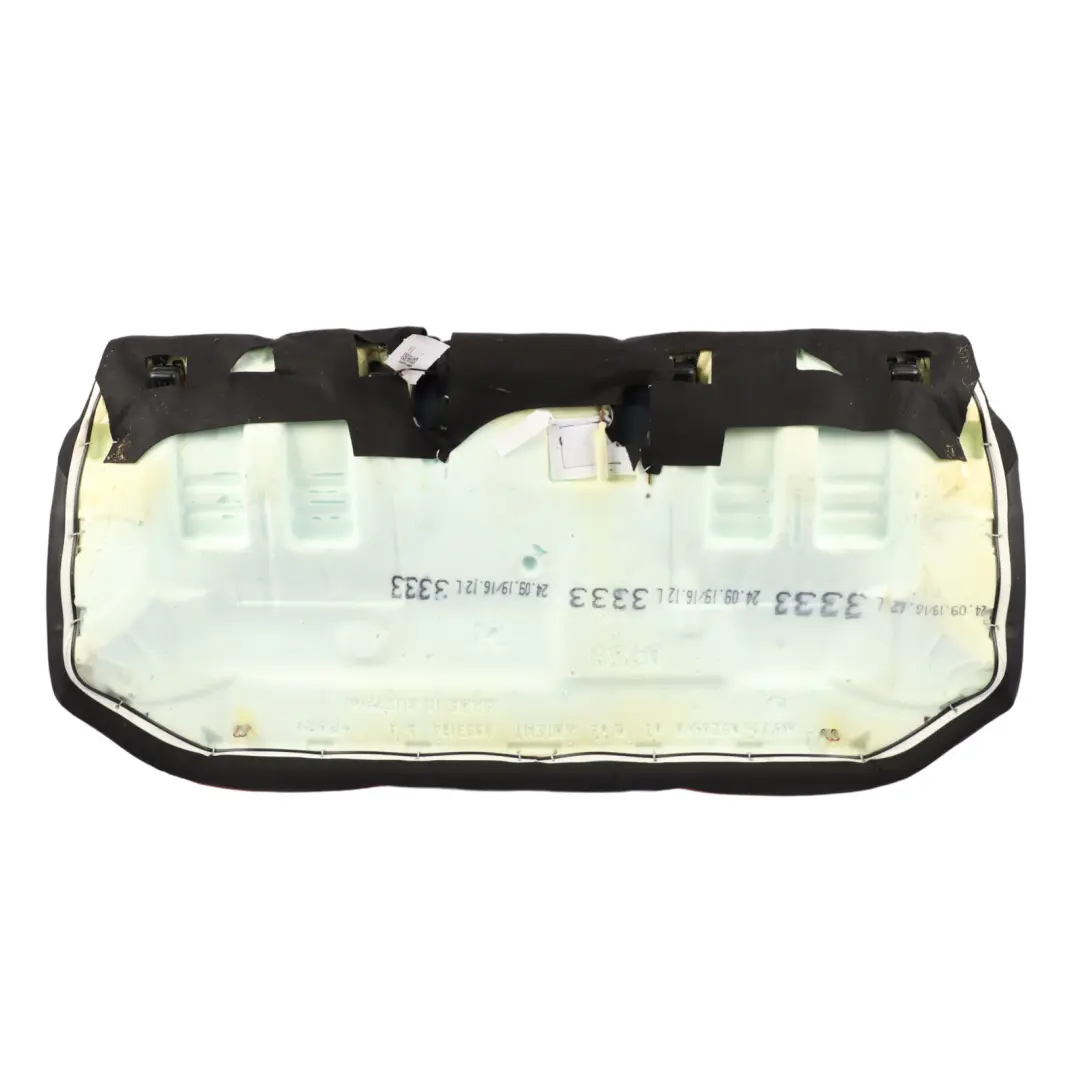 Mercedes W177 Rücksitzbank Liegeabdeckung Bezug Leder Schwarz Rot - SKU A1779207703 - Teilenummer A1779207703