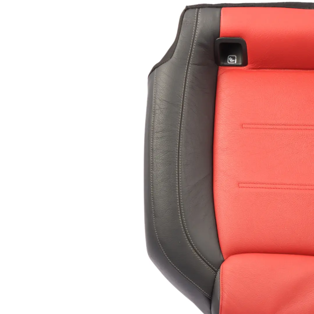 Mercedes W177 Siège Arrière Banquette Recouvrement Cuir Noir Rouge - SKU A1779207703 - Numéro de pièce A1779207703