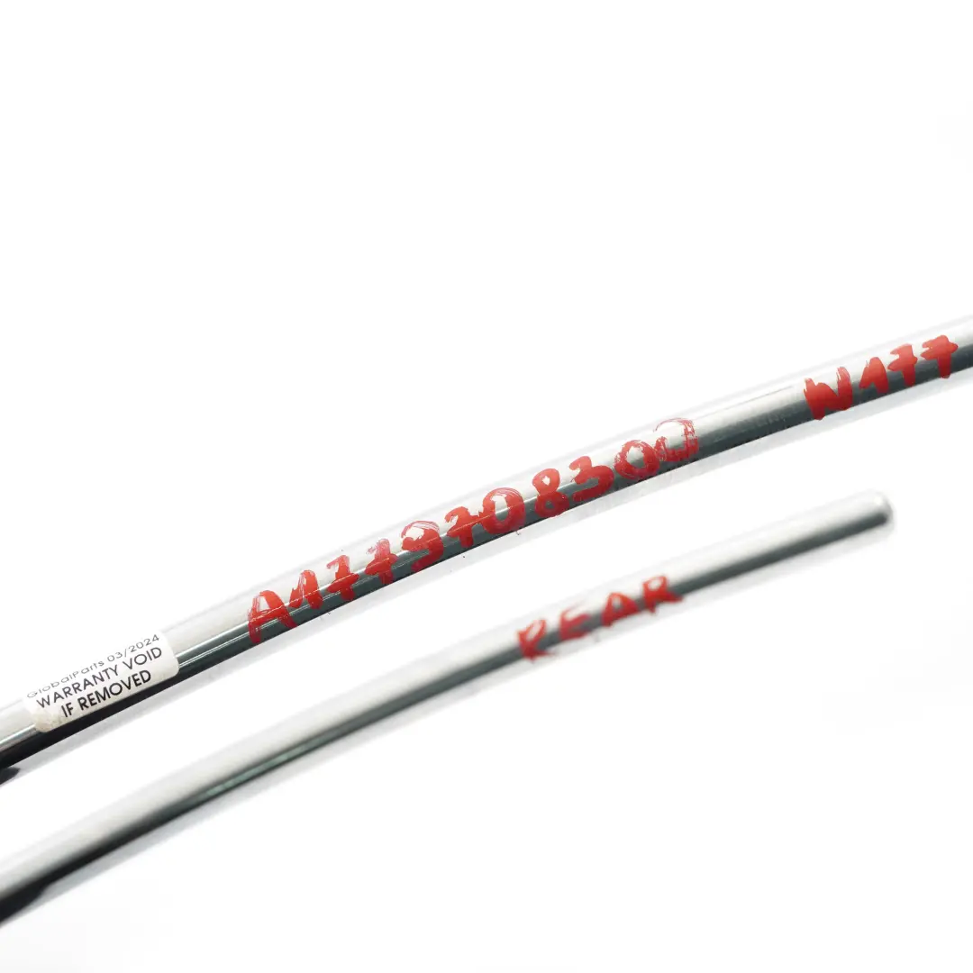 Appui-tête Mercedes W177 W247 Siège arrière Appui-tête gauche droit Cuir Noir pour à propos du numéro de pièce A1779708300 Appui-tête Mercedes W177 W247 Siège arrière Appui-tête gauche droit Cuir Noir - SKU A1779708300 - Numéro de pièce A1779708300