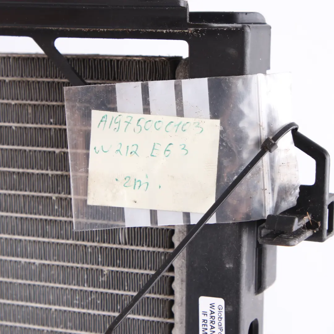  Coolant Radiator Mercedes W212 W218 M157 AMG Engine Cooling Radiator - SKU A1975000103 - Part number A1975000103