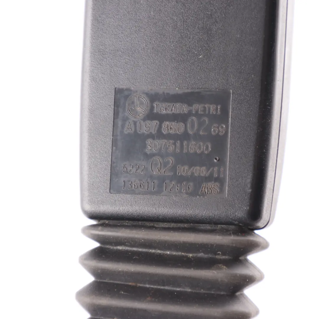 Napinacz Zapinka Klamry Pasa Bezpieczeństwa Przód Prawy do Mercedes SLK R171 o numerze A1978600269 Mercedes SLK R171 Napinacz Zapinka Klamry Pasa Bezpieczeństwa Przód Prawy - SKU A1978600269 - Numer Części A1978600269