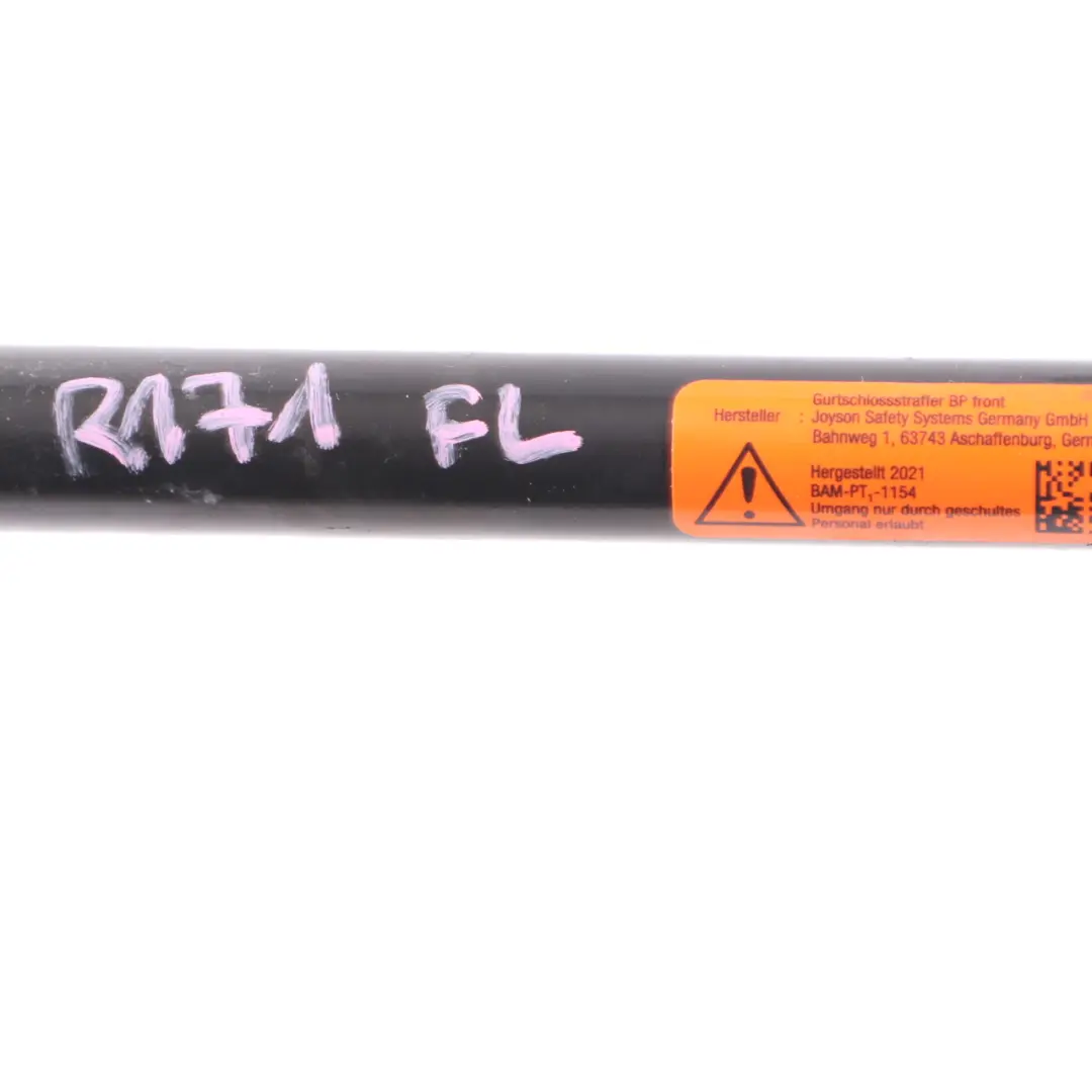 Belt Tensioner Buckle Latch Front Left N/S to Mercedes SLK R171 SLS R197 Seat with Part number A1978600769 Mercedes SLK R171 SLS R197 Seat Belt Tensioner Buckle Latch Front Left N/S - SKU A1978600769 - Part number A1978600769