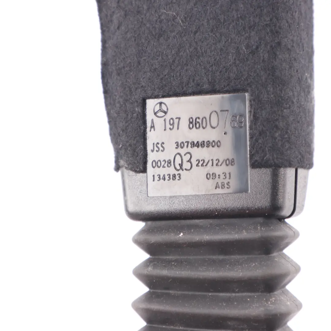 Belt Tensioner Buckle Latch Front Left N/S to Mercedes SLK R171 SLS R197 Seat with Part number A1978600769 Mercedes SLK R171 SLS R197 Seat Belt Tensioner Buckle Latch Front Left N/S - SKU A1978600769 - Part number A1978600769