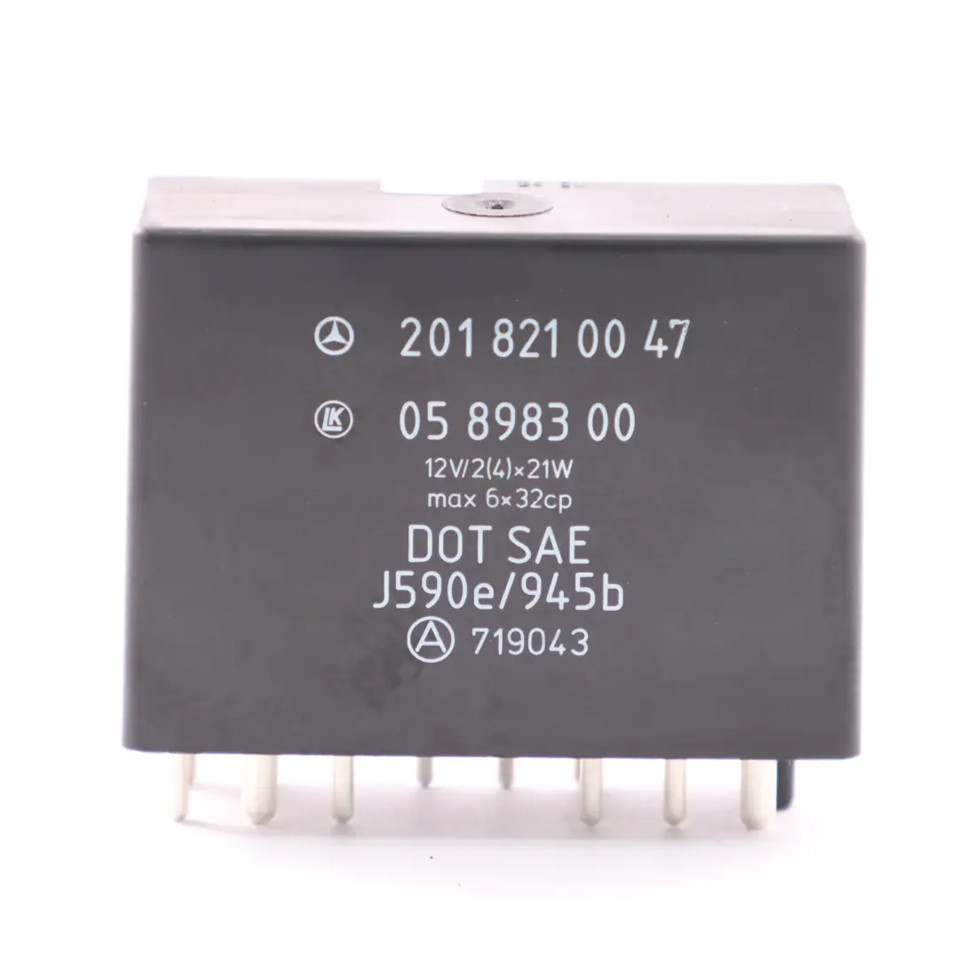 Indicators Wipers Hazard Lights Relay Relay Mercedes W124 - SKU A2018210047 - Part number A2018210047
