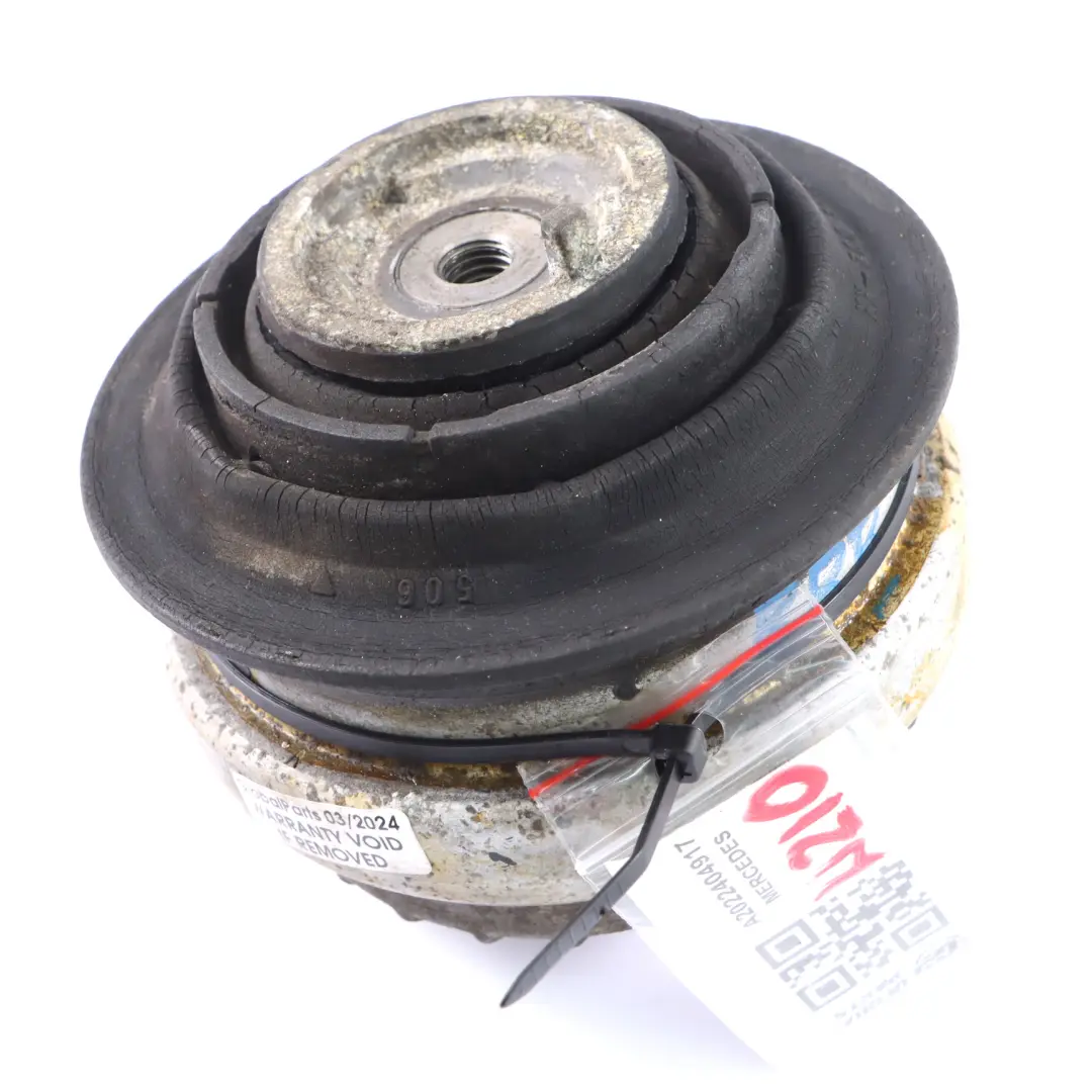 M112 Support Moteur Caoutchouc Roulement Avant Droite Gauche pour Mercedes W210 à propos du numéro de pièce A2022404917 Mercedes W210 M112 Support Moteur Caoutchouc Roulement Avant Droite Gauche - SKU A2022404917 - Numéro de pièce A2022404917