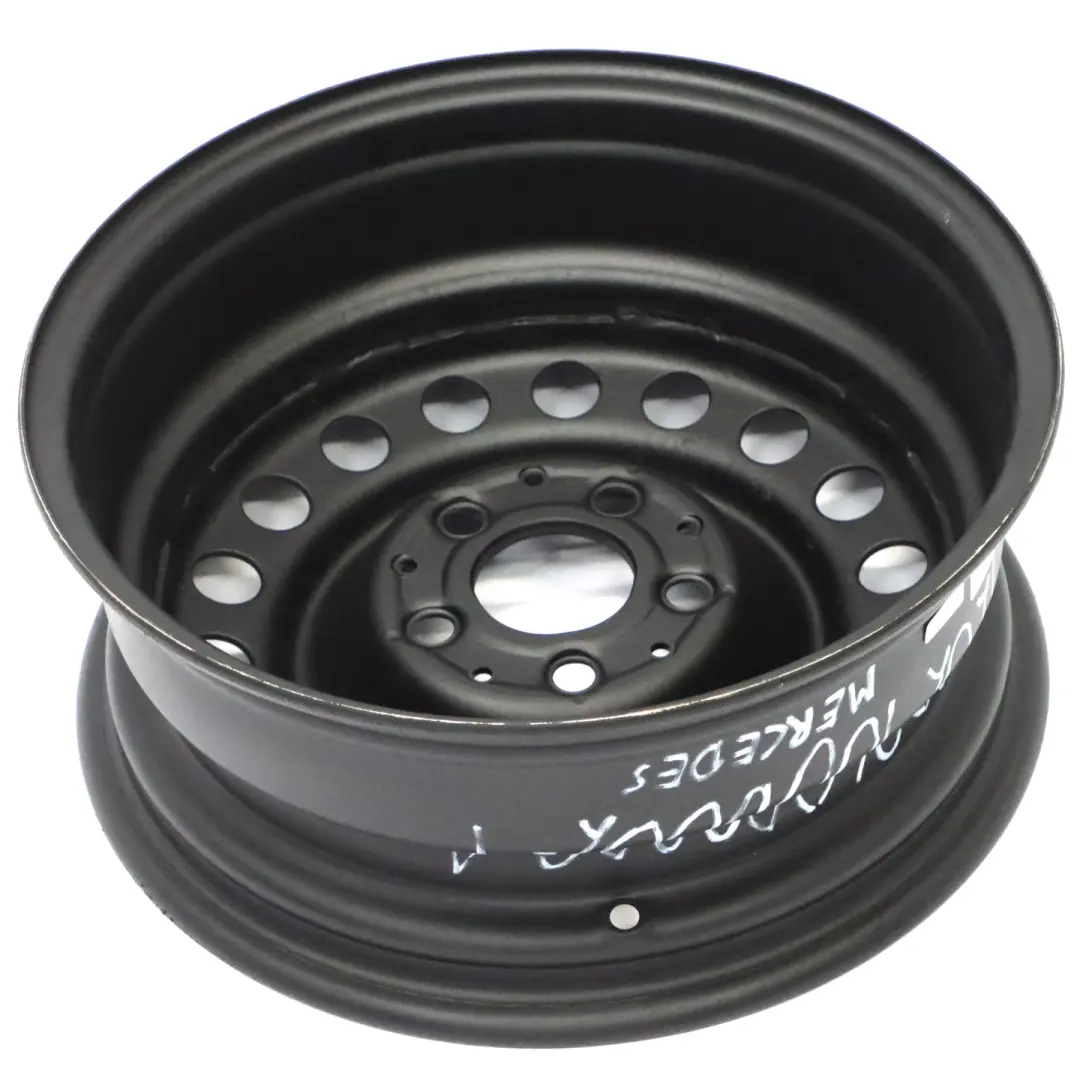  Llanta de acero negro Mercedes W202 15" 6J ET:31 - SKU A2024000002-1 - Número de pieza A2024000002