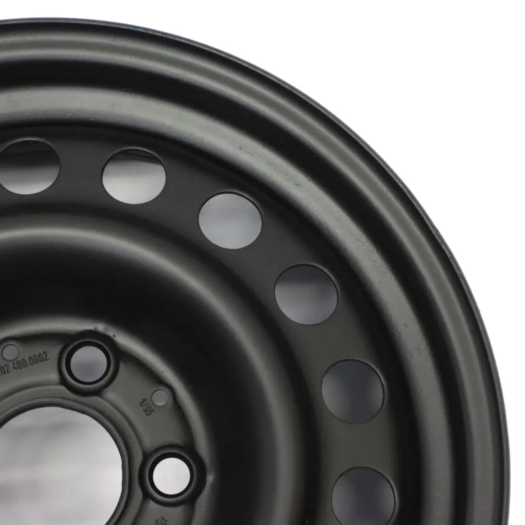 Mercedes W202 jante acier noire 15" 6J ET:31 - SKU A2024000002-1 - Numéro de pièce A2024000002