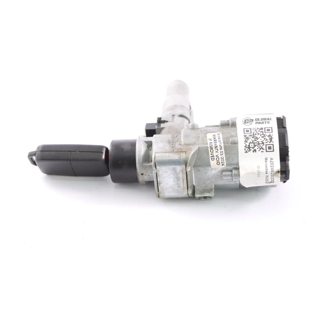 Ignition Switch Barrel Lock Control Unit With Key to Mercedes W202 with Part number A2024620330 Mercedes W202 Ignition Switch Barrel Lock Control Unit With Key - SKU A2024620330 - Part number A2024620330