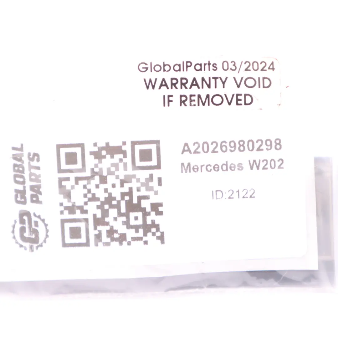 Mercedes W202 Guarnizione Deflettore Acqua Striscia anteriore destra - SKU A2026980298 - Numero di parte A2026980298