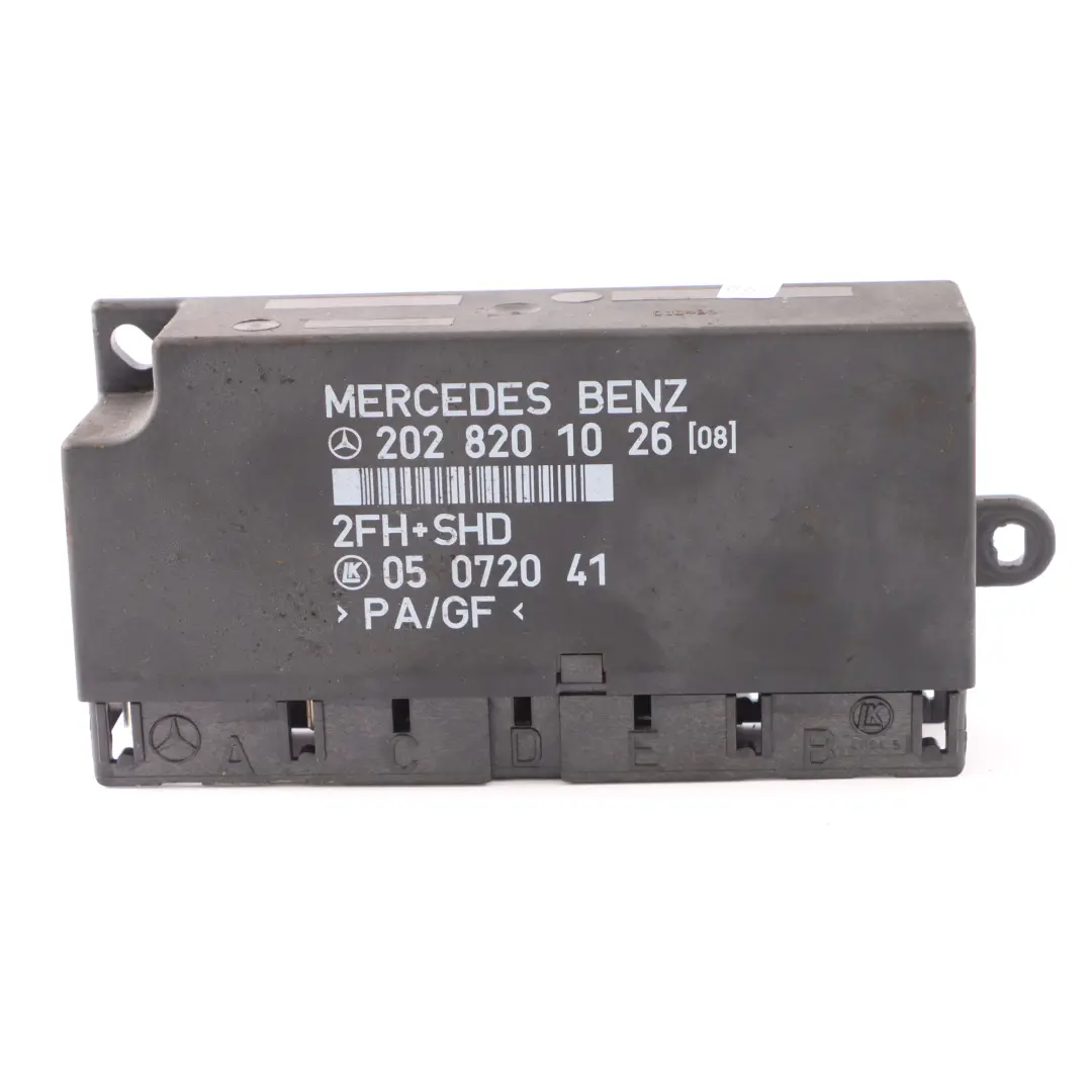 Control Module Unit ECU to Mercedes W202 Comfort with Part number A2028201026 Mercedes W202 Comfort Control Module Unit ECU - SKU A2028201026 - Part number A2028201026