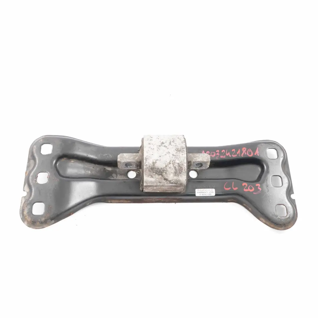 Gearbox Mount Mercedes W203 W209 Transmission Support Bracket Holder to with Part number A2032421801 Gearbox Mount Mercedes W203 W209 Transmission Support Bracket Holder - SKU A2032421801 - Part number A2032421801