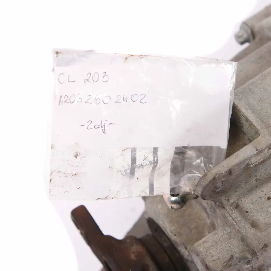 Mercedes W203 C 200 CDI Manual Gearbox 6 Speed 716606 WARRANTY - SKU A2032602402 - Part number A2032602402