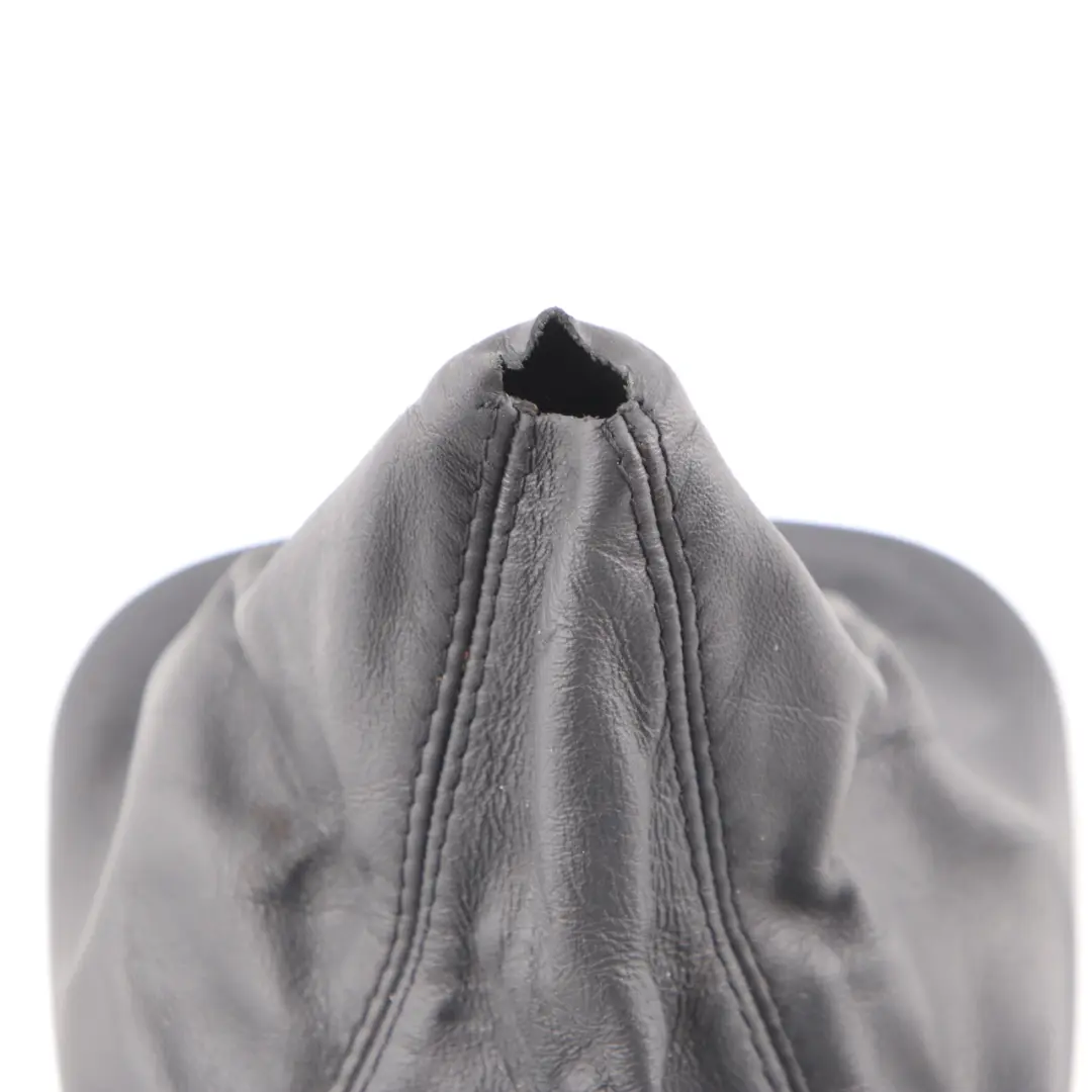 Mercedes W203 Gear Lever Shift Selector Cover Manual Black Leather - SKU A2032671111 - Part number A2032671111