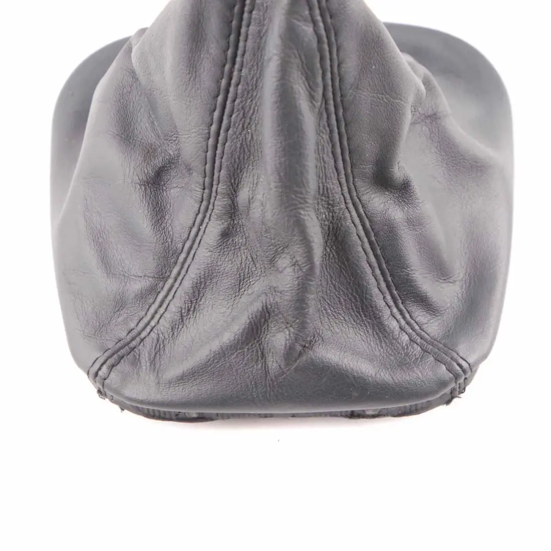 Mercedes W203 Gear Lever Shift Selector Cover Manual Black Leather - SKU A2032671111 - Part number A2032671111
