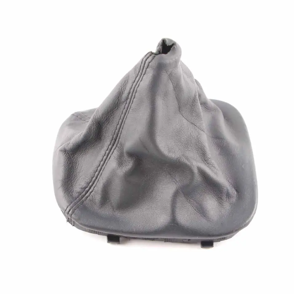 Mercedes W203 Gear Lever Shift Selector Cover Manual Black Leather - SKU A2032671111 - Part number A2032671111