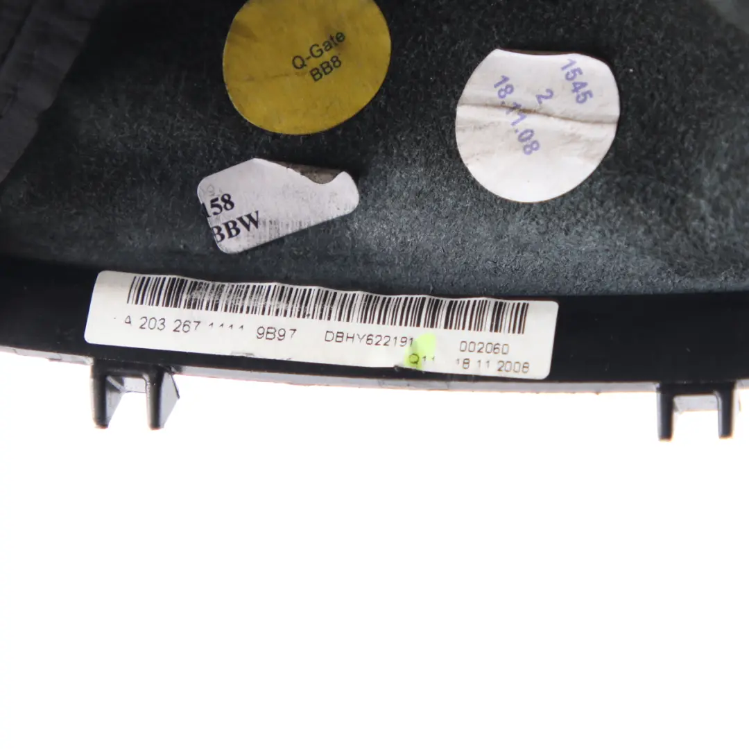 Lever Shift Selector Cover Manual Black Leather to Mercedes W203 Gear with Part number A2032671111 Mercedes W203 Gear Lever Shift Selector Cover Manual Black Leather - SKU A2032671111 - Part number A2032671111