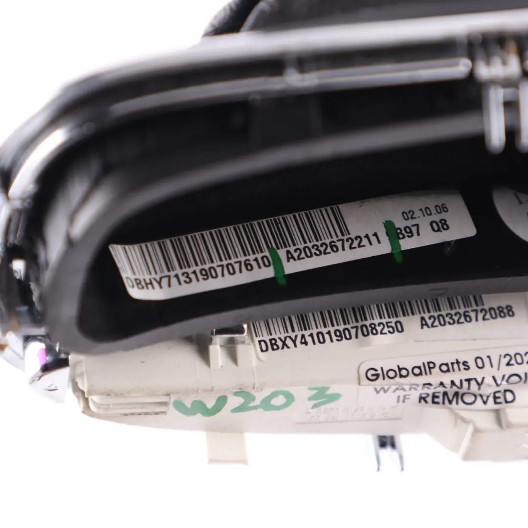 Avantgarde Couvercle sélecteur vitesse Bouton Levier pour Mercedes W203 à propos du numéro de pièce A2032672211 Mercedes W203 Avantgarde Couvercle sélecteur vitesse Bouton Levier - SKU A2032672211 - Numéro de pièce A2032672211