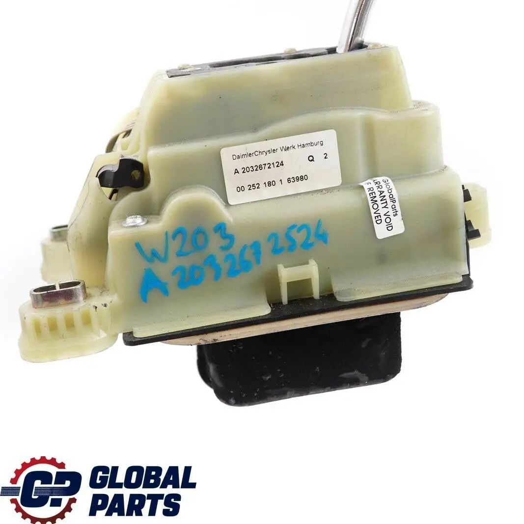 Mercedes-Benz C-Class W203 Automatic Gear Shift Selector Mechanism to with Part number A2032672524 Mercedes-Benz C-Class W203 Automatic Gear Shift Selector Mechanism - SKU A2032672524 - Part number A2032672524