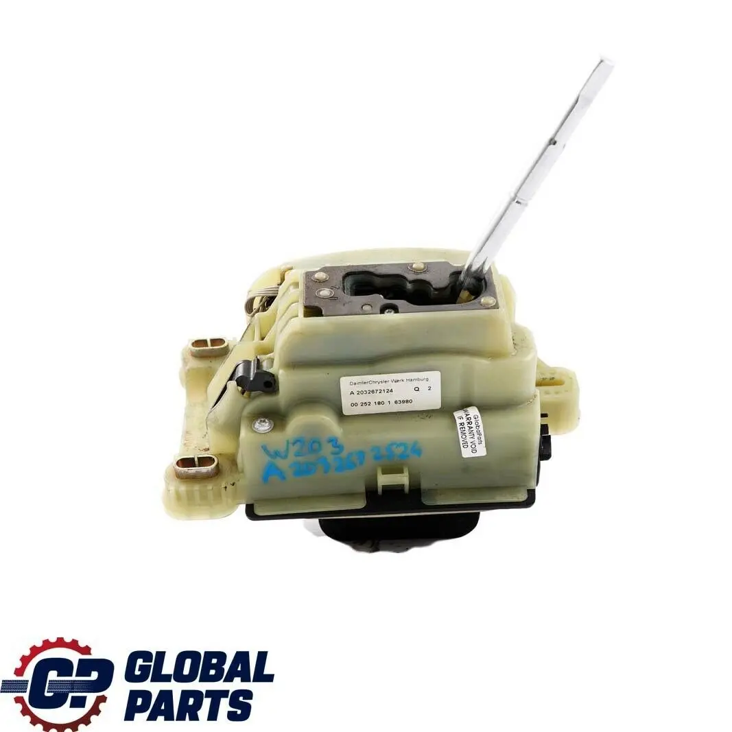 Mercedes-Benz C-Class W203 Automatic Gear Shift Selector Mechanism to with Part number A2032672524 Mercedes-Benz C-Class W203 Automatic Gear Shift Selector Mechanism - SKU A2032672524 - Part number A2032672524