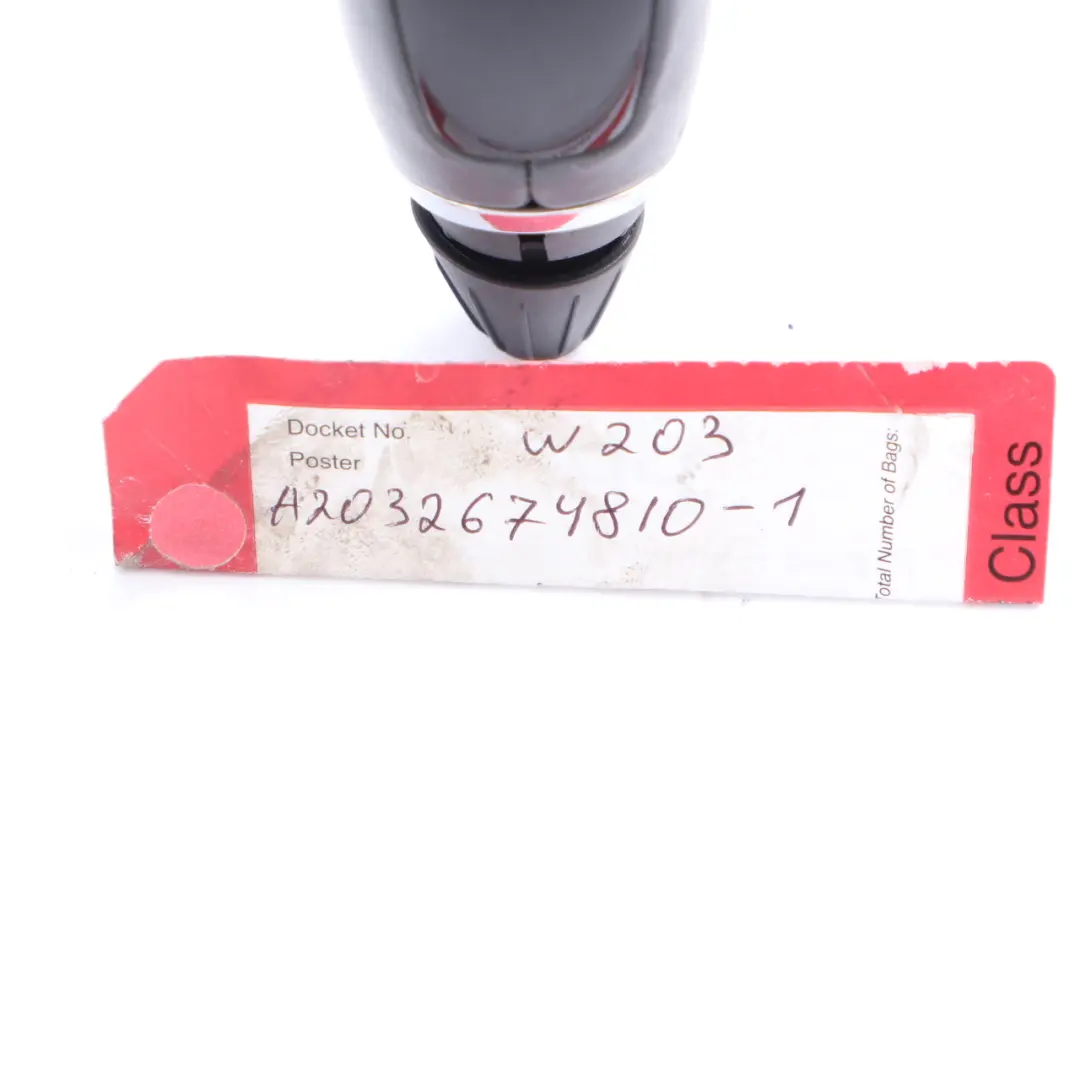 Mercedes W203 Automatic Gear Shift Lever Selector Knob Elegance - SKU A2032674810-1 - Part number A2032674810