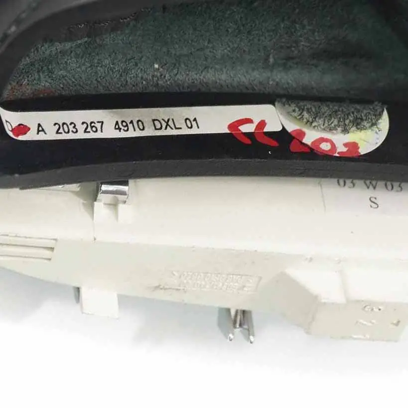 Shift Selector Cover Knob Lever Black to Mercedes CL203 Gear with Part number A2032674910 Mercedes CL203 Gear Shift Selector Cover Knob Lever Black - SKU A2032674910 - Part number A2032674910