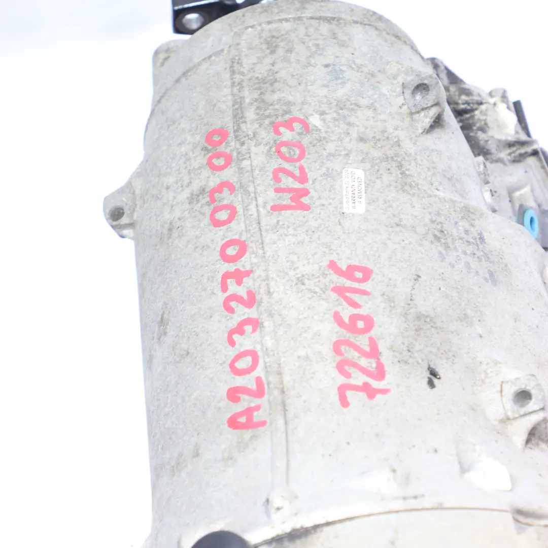 Gearbox Mercedes W203 C208 W210 722616 722.616 WARRANTY to Automatic with Part number A2032700300 Automatic Gearbox Mercedes W203 C208 W210 722616 722.616 WARRANTY - SKU A2032700300 - Part number A2032700300