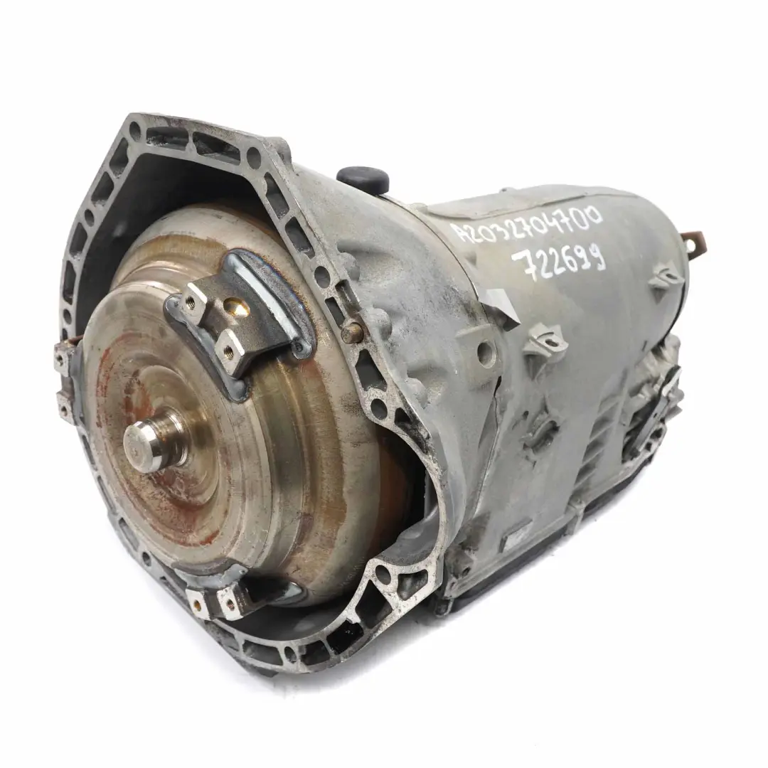 Automatikgetriebe Getriebe 722699 GARANTIE für Mercedes W203 W211 mit Teilenummer A2032704700 Mercedes W203 W211 Automatikgetriebe Getriebe 722699 GARANTIE - SKU A2032704700 - Teilenummer A2032704700