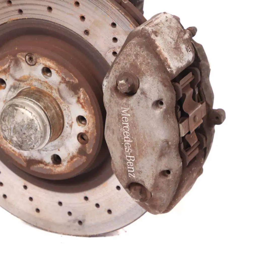 Mercedes S203 C 270 CDI Front Left N/S Suspension Leg Brake Wheel Hub Carrier - SKU A2033201630 - Part number A2033201630