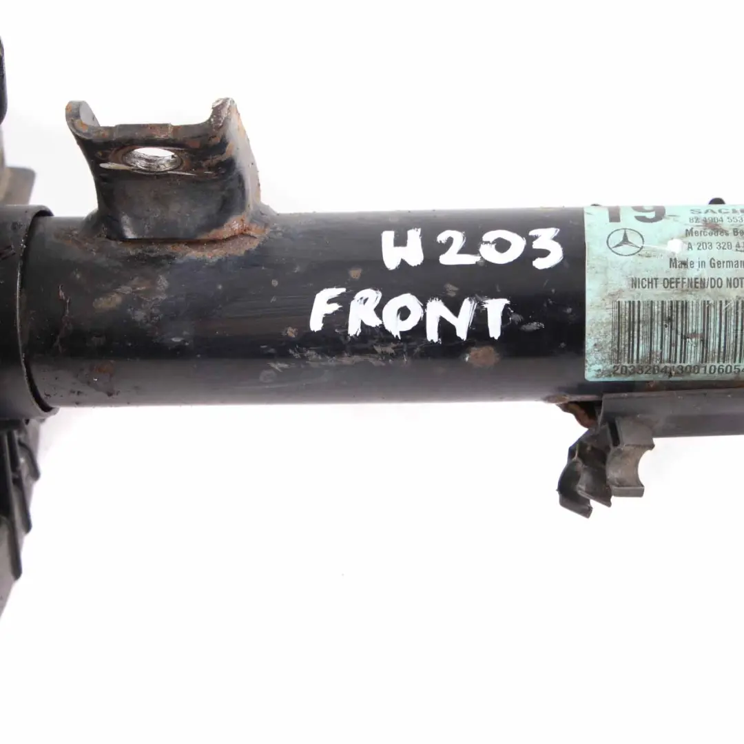 Muelle Puntal Amortiguador Delantero Espiral para Mercedes W203 CL203 con número de pieza A2033204130 Mercedes W203 CL203 Muelle Puntal Amortiguador Delantero Espiral - SKU A2033204130-1 - Número de pieza A2033204130