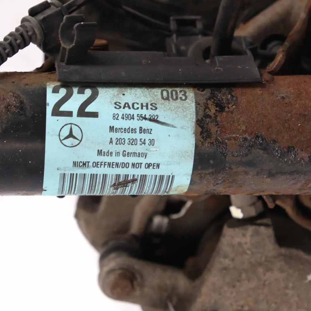 Mercedes CL203 C 220 CDI Przedni Lewy Amortyzator Ze Zwrotnicą - SKU A2033205430-1 - Numer Części A2033205430