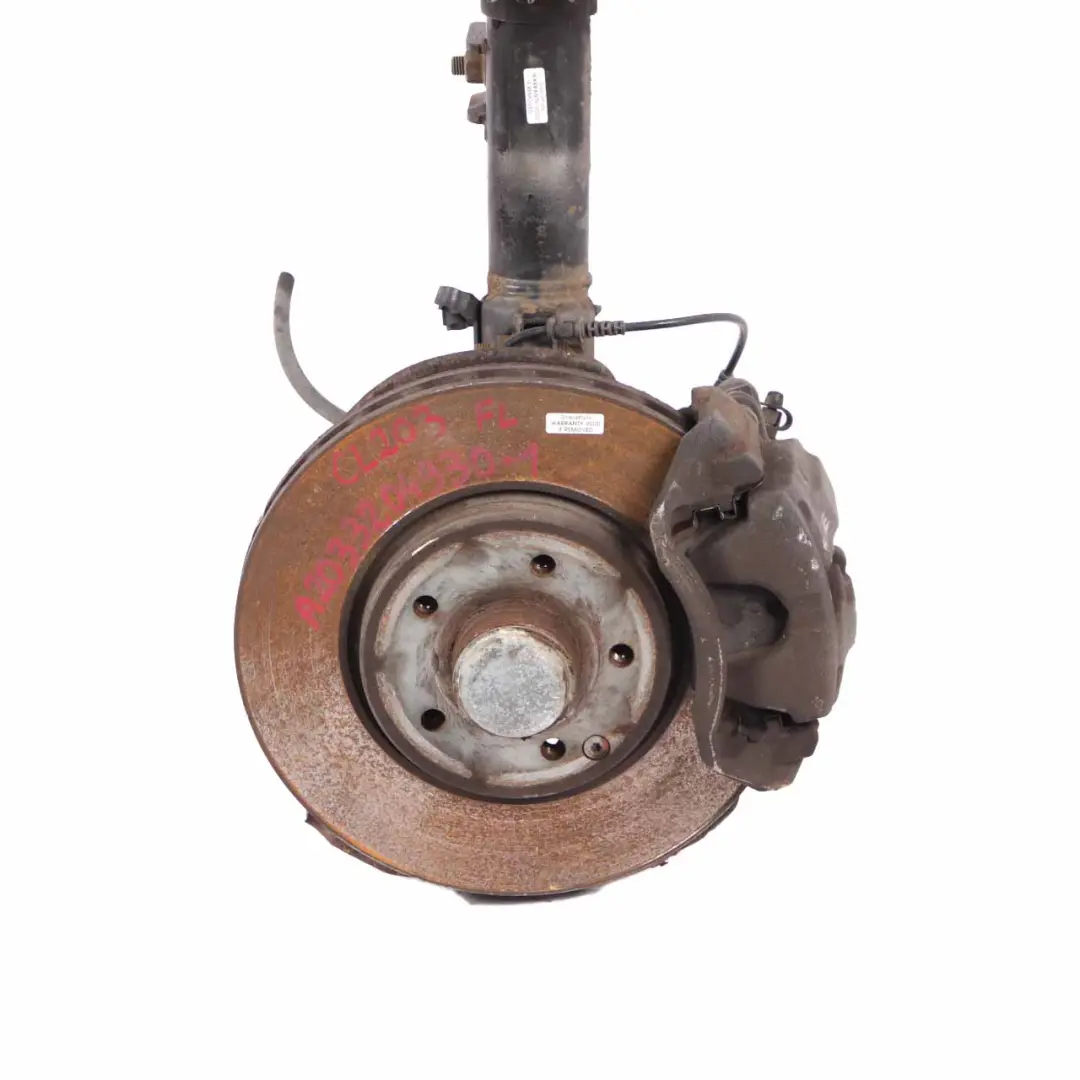 Mercedes C 180 CL203 Front Left N/S Suspension Leg Wheel Brake Carrier - SKU A2033206730-1 - Part number A2033206730