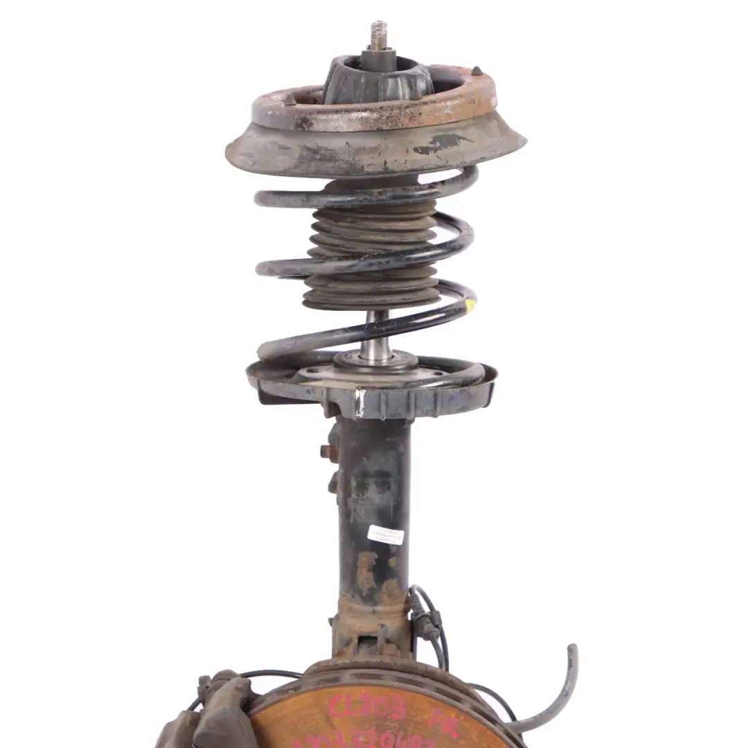 Front Right O/S Suspension Leg Wheel Brake Carrier to Mercedes C 180 K CL203 with Part number A2033206730 Mercedes C 180 K CL203 Front Right O/S Suspension Leg Wheel Brake Carrier - SKU A2033206730-2 - Part number A2033206730