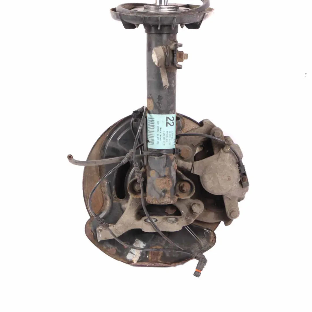 Front Right O/S Suspension Leg Wheel Brake Carrier to Mercedes C 180 K CL203 with Part number A2033206730 Mercedes C 180 K CL203 Front Right O/S Suspension Leg Wheel Brake Carrier - SKU A2033206730-2 - Part number A2033206730