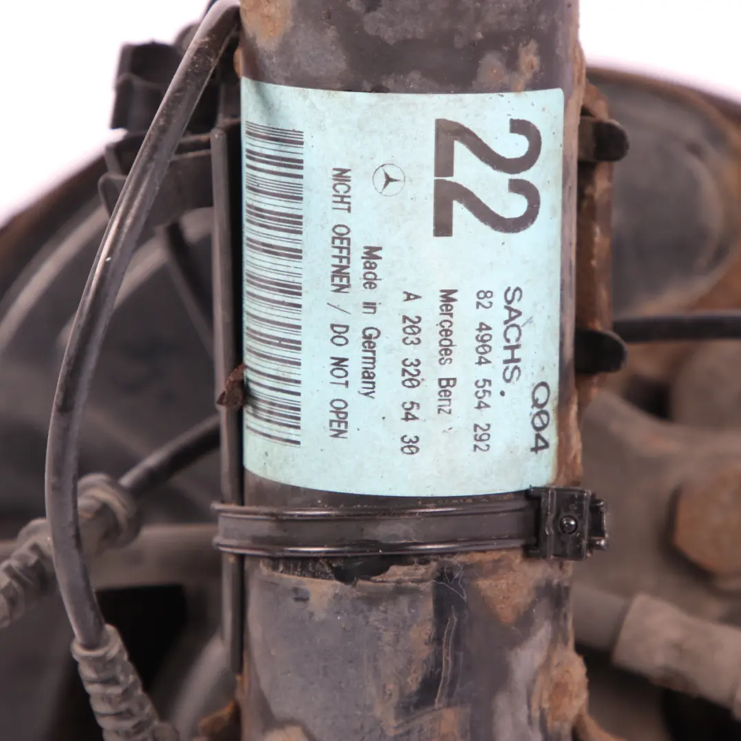 Front Right O/S Suspension Leg Wheel Brake Carrier to Mercedes C 180 K CL203 with Part number A2033206730 Mercedes C 180 K CL203 Front Right O/S Suspension Leg Wheel Brake Carrier - SKU A2033206730-2 - Part number A2033206730