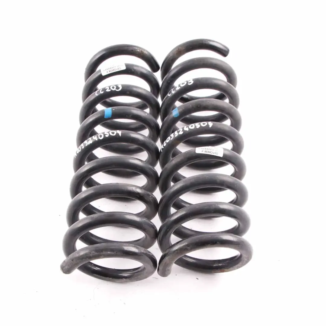 Ressort boudin Essieu arrière Kit de suspension Mercedes W203 C209 - SKU A2033240504 - Numéro de pièce A2033240504