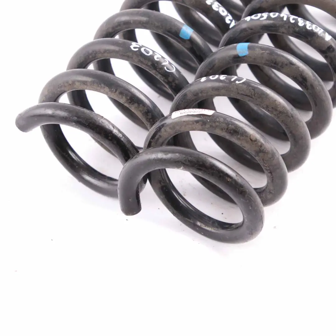 Coil Spring Rear Axle Suspension Set to Mercedes W203 C209 with Part number A2033240504 Mercedes W203 C209 Coil Spring Rear Axle Suspension Set - SKU A2033240504 - Part number A2033240504