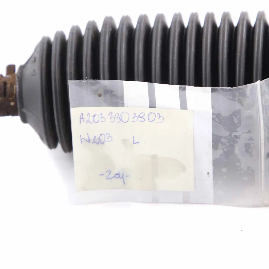 Steering Linkage Tie Rod Outside Left N/S to Mercedes W203 W209 with Part number A2033303903 Mercedes W203 W209 Steering Linkage Tie Rod Outside Left N/S - SKU A2033303903 - Part number A2033303903