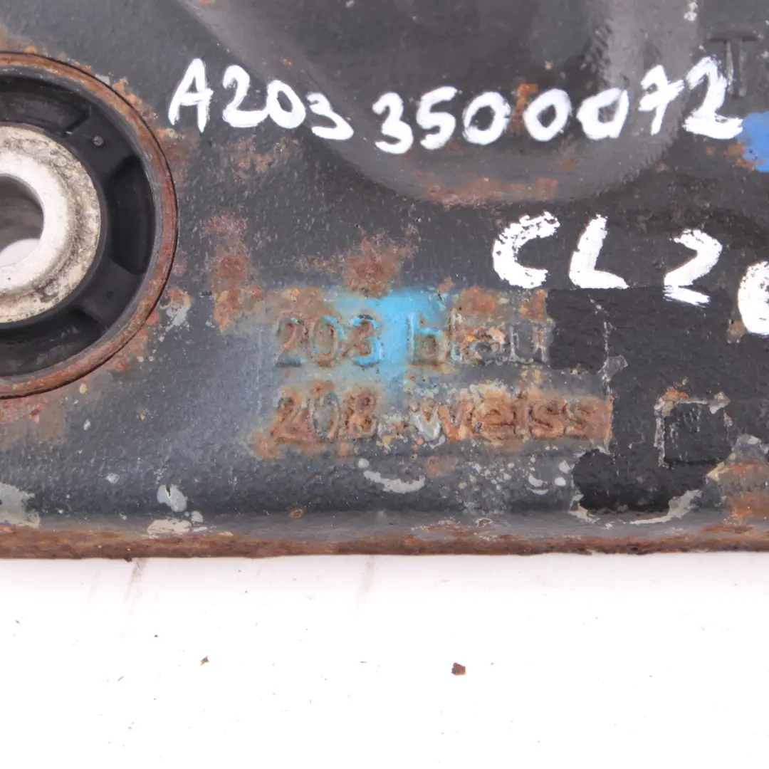 Amortiguador Vibraciones Mercedes W203 Soporte Diferencial Subchasis para con número de pieza A2033500072 Amortiguador Vibraciones Mercedes W203 Soporte Diferencial Subchasis - SKU A2033500072 - Número de pieza A2033500072