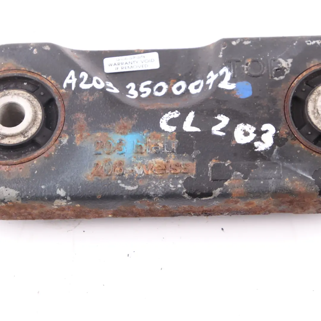  Antivibrante Mercedes W203 Support Differenziale Subframe Posteriore - SKU A2033500072 - Numero di parte A2033500072