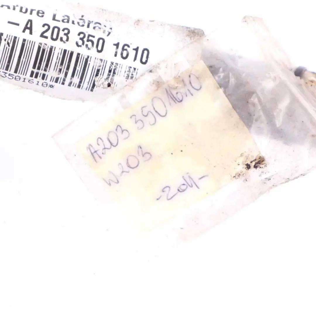 Eje de Transmisión Trasera Izquierda Derecha para Mercedes W203 Diesel con número de pieza A2033501610 Mercedes W203 Diesel Eje de Transmisión Trasera Izquierda Derecha - SKU A2033501610 - Número de pieza A2033501610