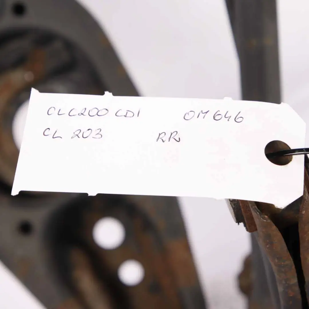 Mercedes CL203 CLC 200 CDI Rear Right O/S Suspension Leg Brake Disc Wheel Hub - SKU A2033504008-5 - Part number A2033504008