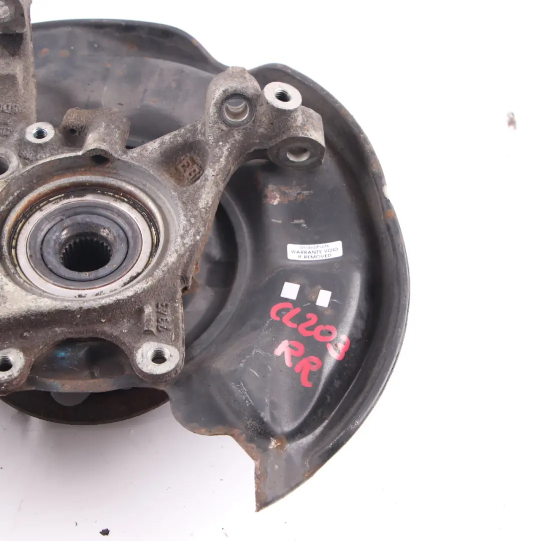 Mercedes W203 Schwenklager Radnabe Radträger Flange Hinten Rechts - SKU A2033504008-6 - Teilenummer A2033504008