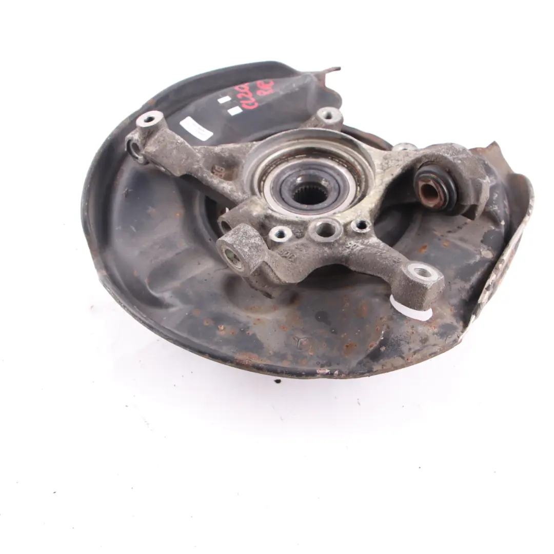 Mercedes W203 Porteroue arrière droit Essieu de suspension Flasque de roue Moyeu - SKU A2033504008-6 - Numéro de pièce A2033504008