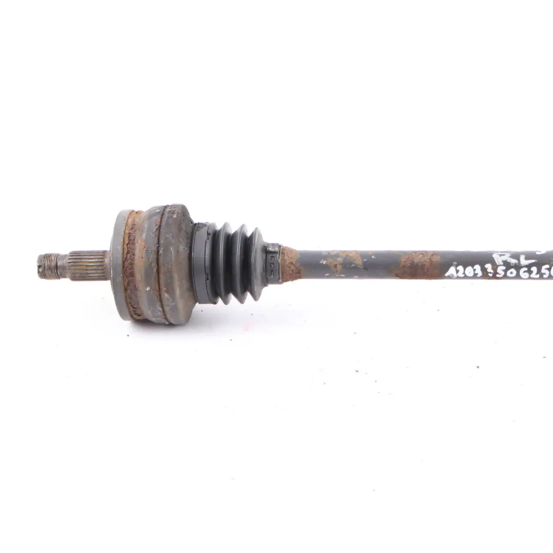 Albero uscita trasmissione posteriore sinistra destra per Mercedes W203 con numero di parte A2033506256 Mercedes W203 Albero uscita trasmissione posteriore sinistra destra - SKU A2033506256 - Numero di parte A2033506256