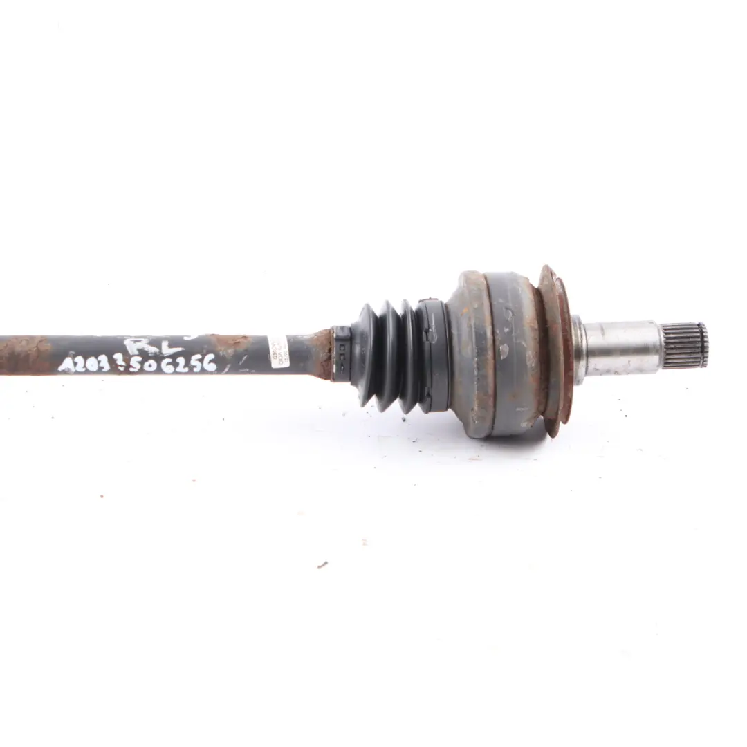 Albero uscita trasmissione posteriore sinistra destra per Mercedes W203 con numero di parte A2033506256 Mercedes W203 Albero uscita trasmissione posteriore sinistra destra - SKU A2033506256 - Numero di parte A2033506256