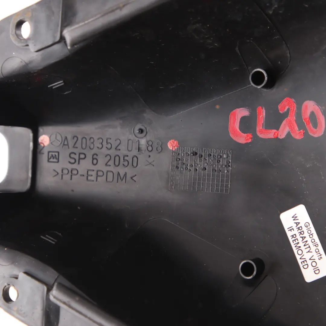 Mercedes CL203 Inferior Wishbone Control Arm Tapa - SKU A2033520188 - Número de pieza A2033520188