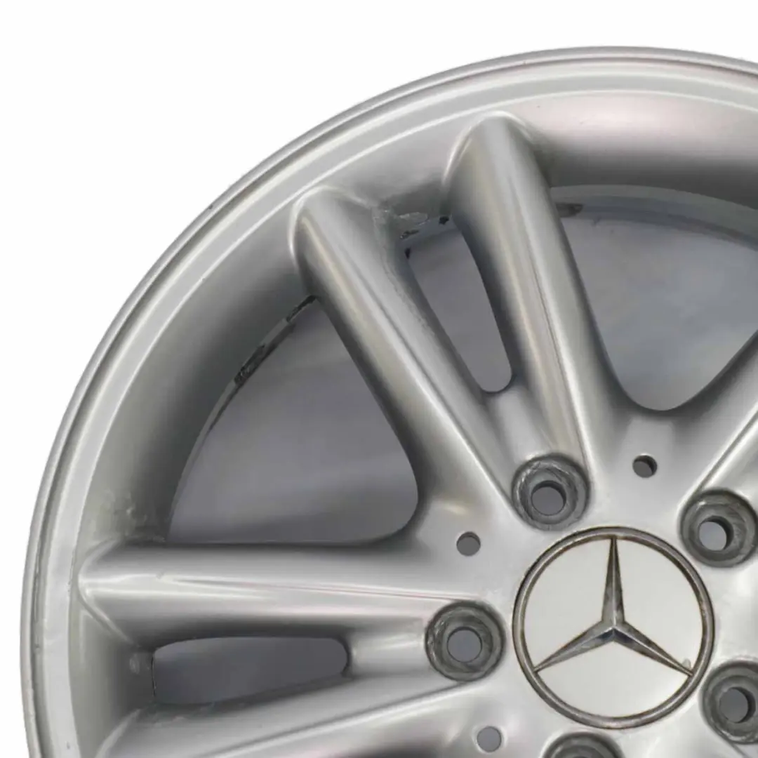 Mercedes-Benz C-Class W203 Silver Alloy Wheel Rim 16" ET:37 7J to with Part number A2034010202 Mercedes-Benz C-Class W203 Silver Alloy Wheel Rim 16" ET:37 7J - SKU A2034010202-1 - Part number A2034010202