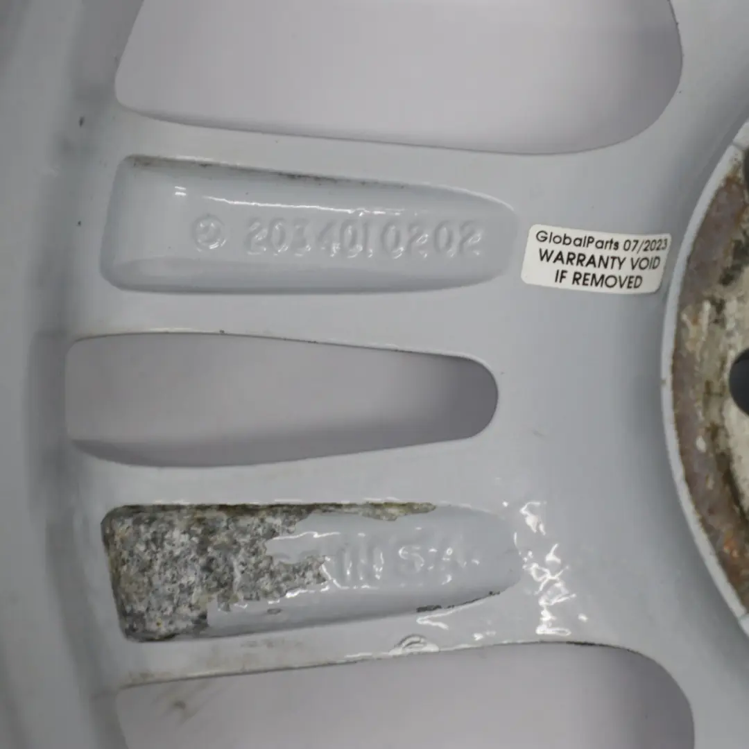 Mercedes-Benz C-Class W203 Silver Alloy Wheel Rim 16" ET:37 7J to with Part number A2034010202 Mercedes-Benz C-Class W203 Silver Alloy Wheel Rim 16" ET:37 7J - SKU A2034010202-1 - Part number A2034010202